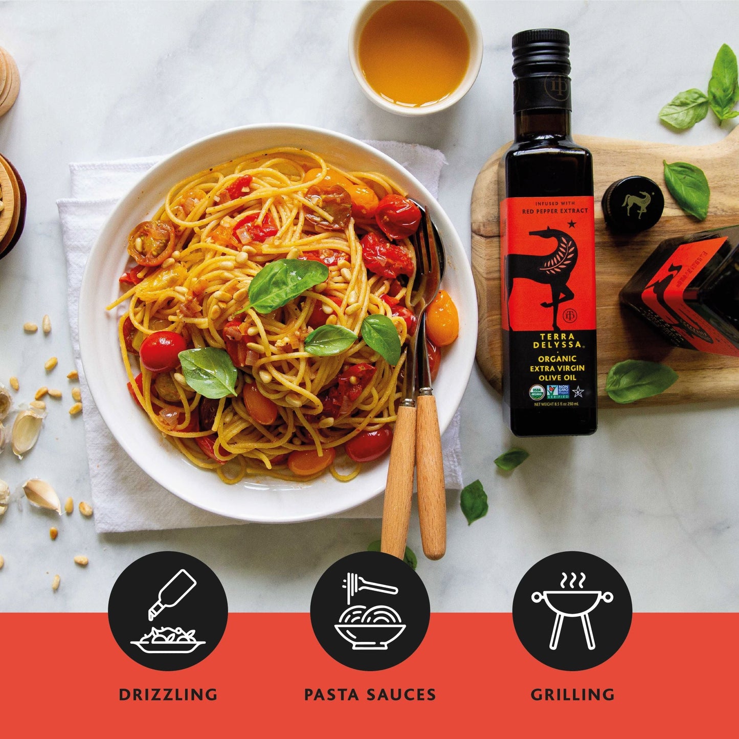 Red Pepper Infused Extra Virgin Olive Oil