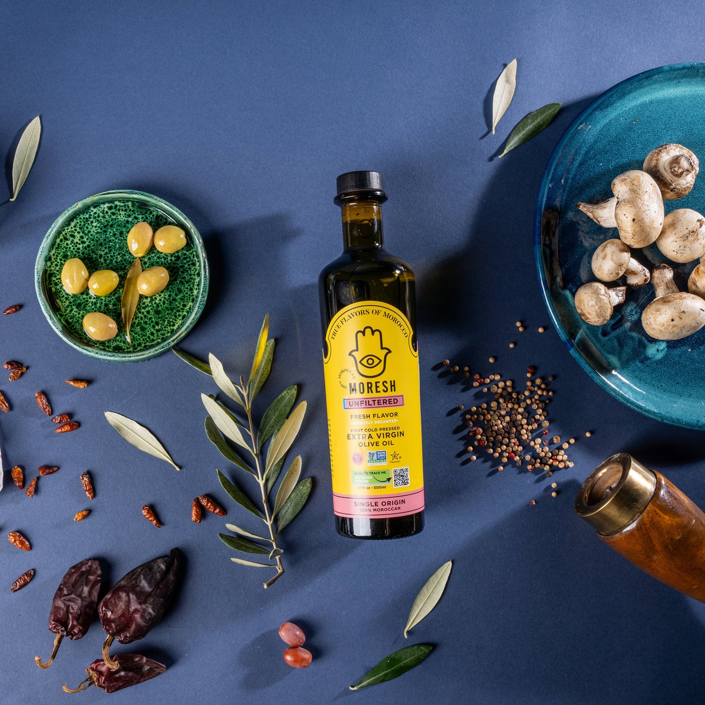 
                  
                    Moresh Unfiltered Extra Virgin Olive Oil
                  
                