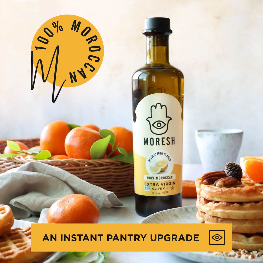 
                  
                    Moresh Beldi Lemon Flavored Olive Oil
                  
                