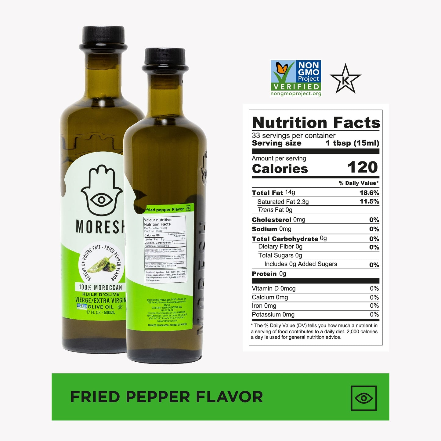 
                  
                    Moresh Fried Pepper Olive Oil
                  
                