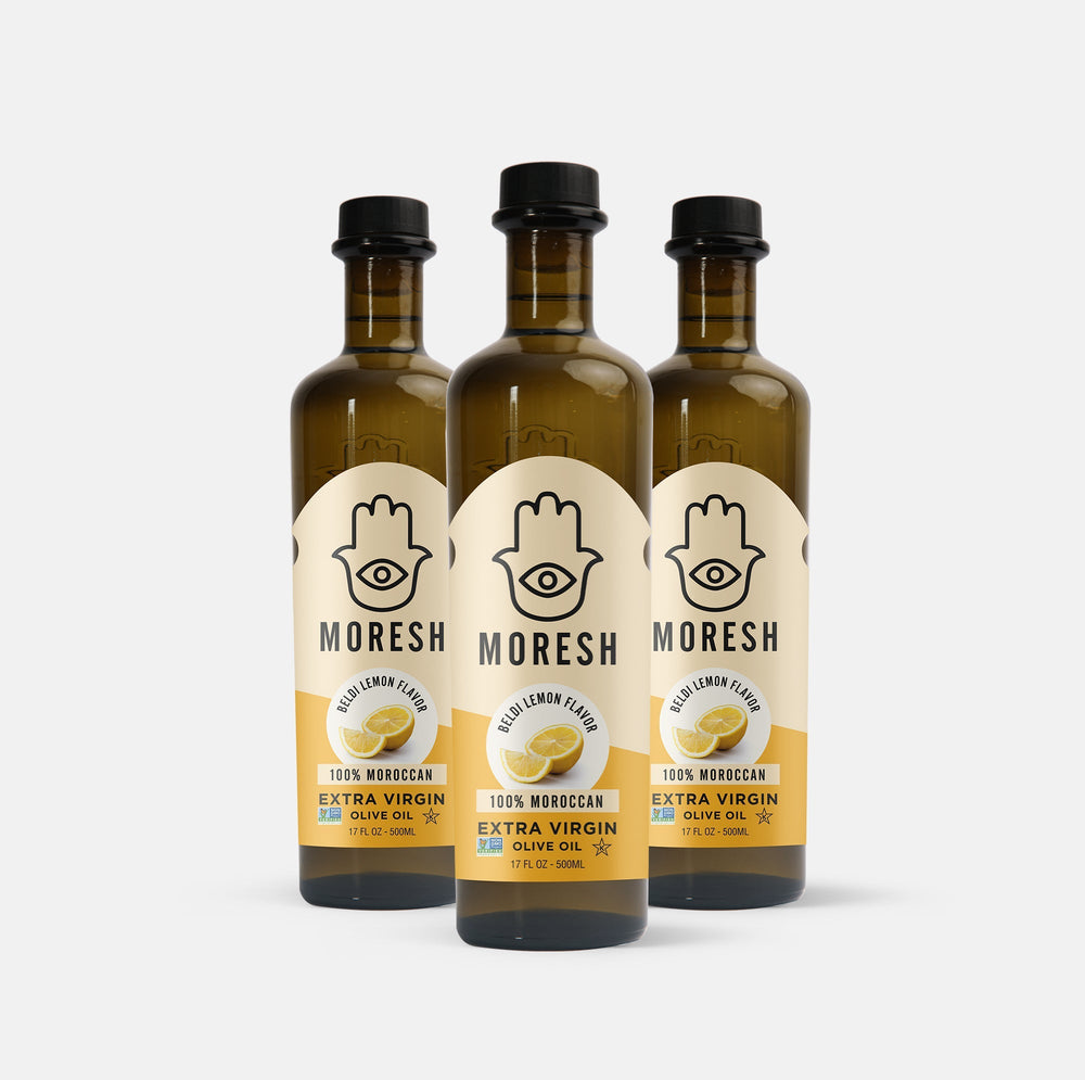 
                  
                    Moresh Beldi Lemon Flavored Olive Oil
                  
                