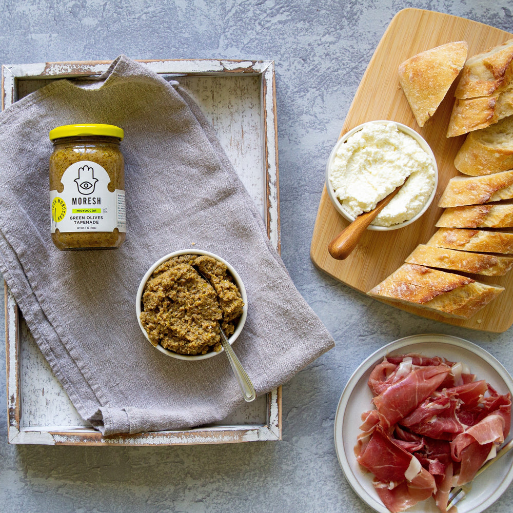 
                  
                    Moresh Green Olives Tapenade
                  
                