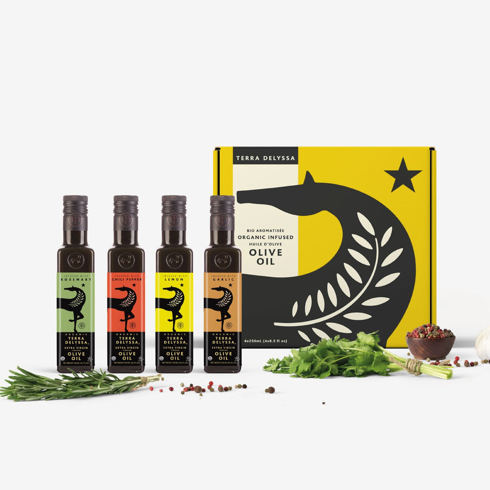 Organic Infused Extra Virgin Olive Oil Set – MORESH Canada