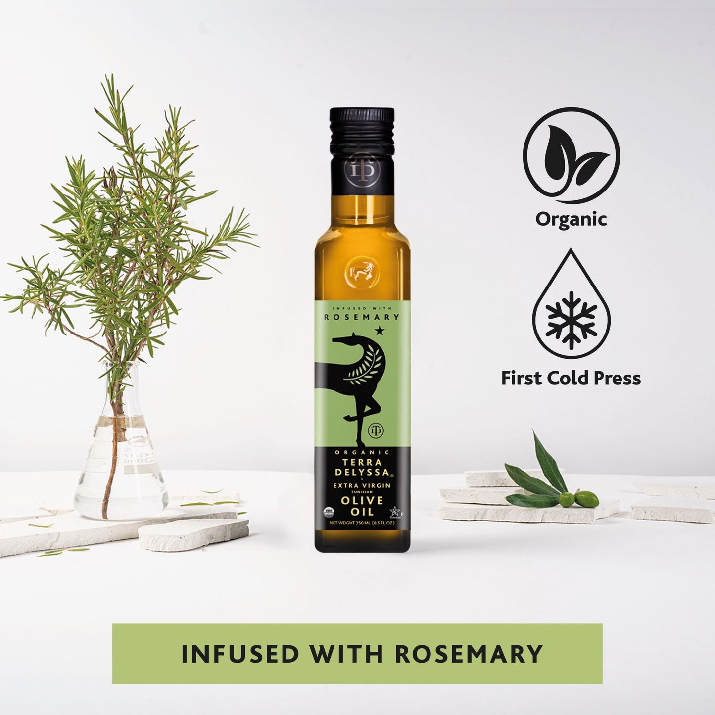 
                  
                    Rosemary Infused Extra Virgin Olive Oil
                  
                